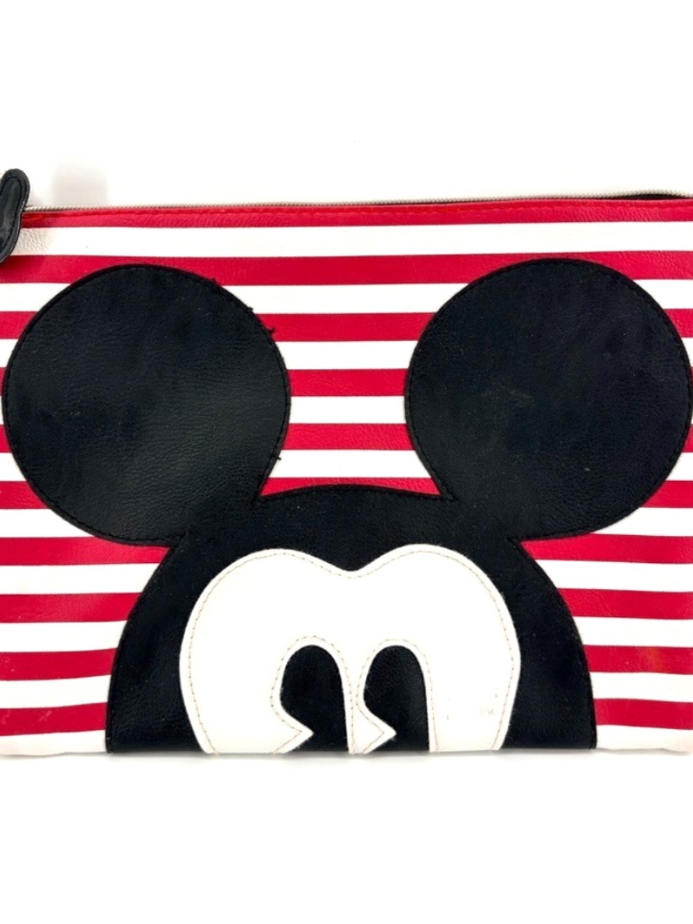 Disney Mickey Mouse Travel Cosmetic Pouch Zipper Pouch- New